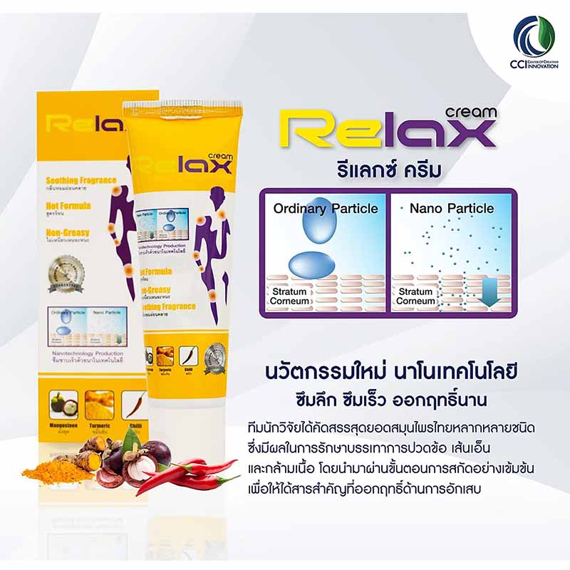 Relax นาโนเทคโนโลยี ซึมซาบเร็ว